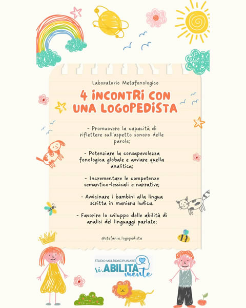 Incontri con la Logopedista