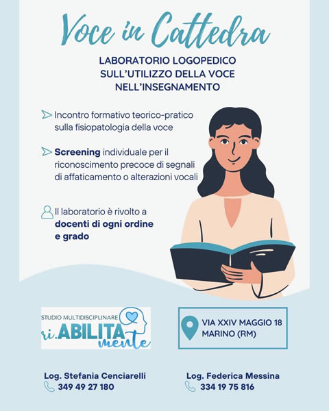 Laboratorio Voce in Cattedra