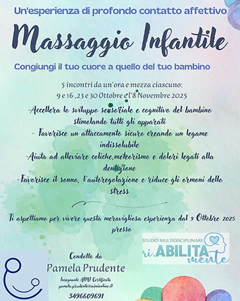 Massaggio Infantile
